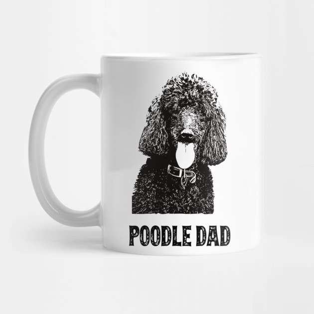 Poodle Dad Standard Poodle by DoggyStyles